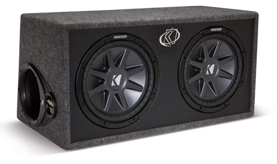 KICKER 2010 DCVR10 DUAL 10 SUB BOX CAR AUDIO CVR CVR10  