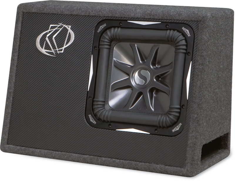 loaded truck subwoofer box