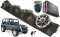 Jeep Wrangler YJ TJ JK Powered Kicker KS525 / Rockford Amp Quad (4) 5 1/4" Speaker Sound Bar Pod